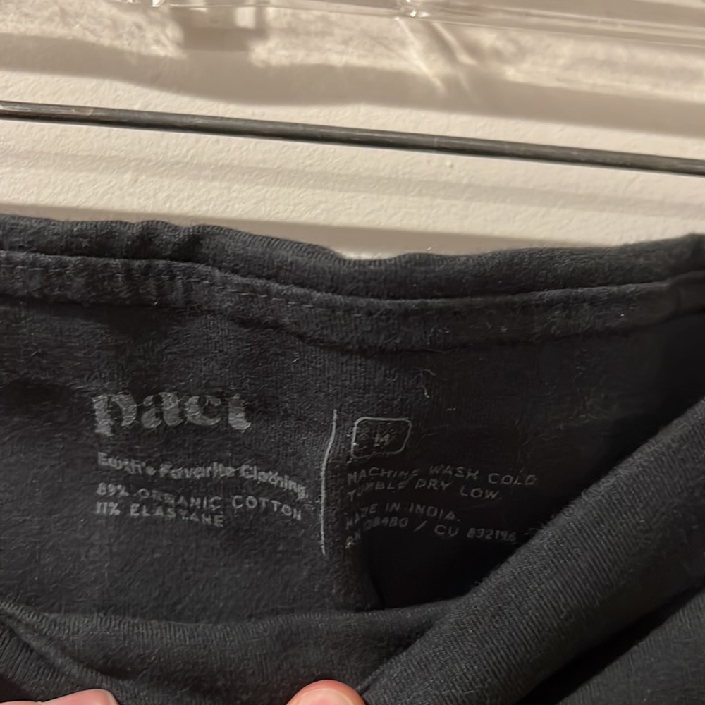 Organic cotton Pact wide leg yoga pants